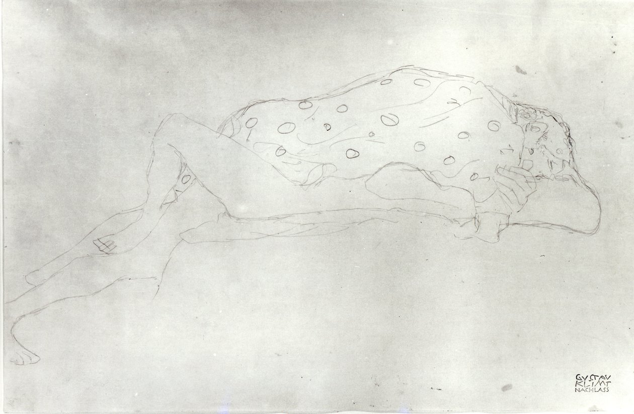 Amoureux, vers 1913 - Gustav Klimt