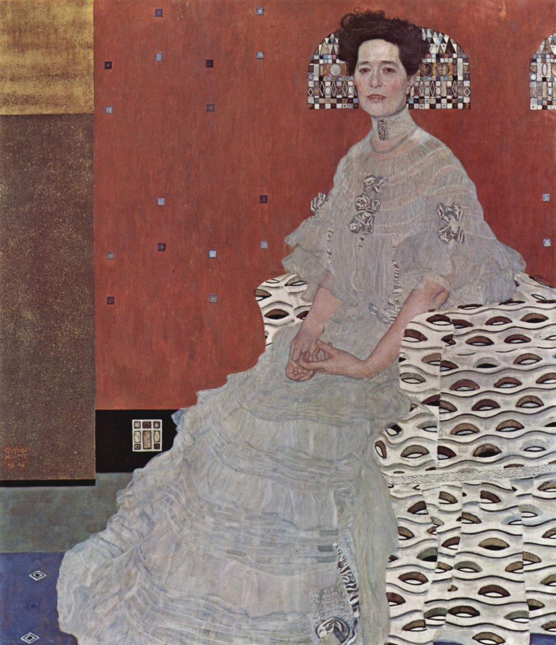 Portrait de Fritza Riedler - Gustav Klimt