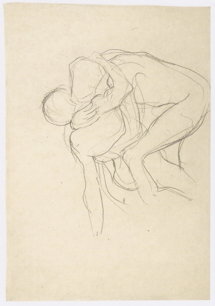 Lutteurs - Gustav Klimt