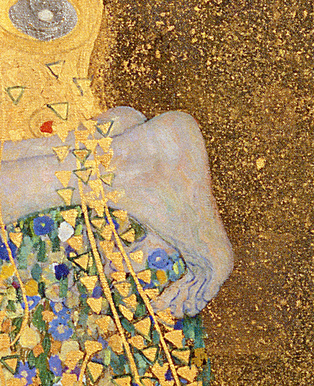 Le Baiser, 1907-08 (détail) - Gustav Klimt