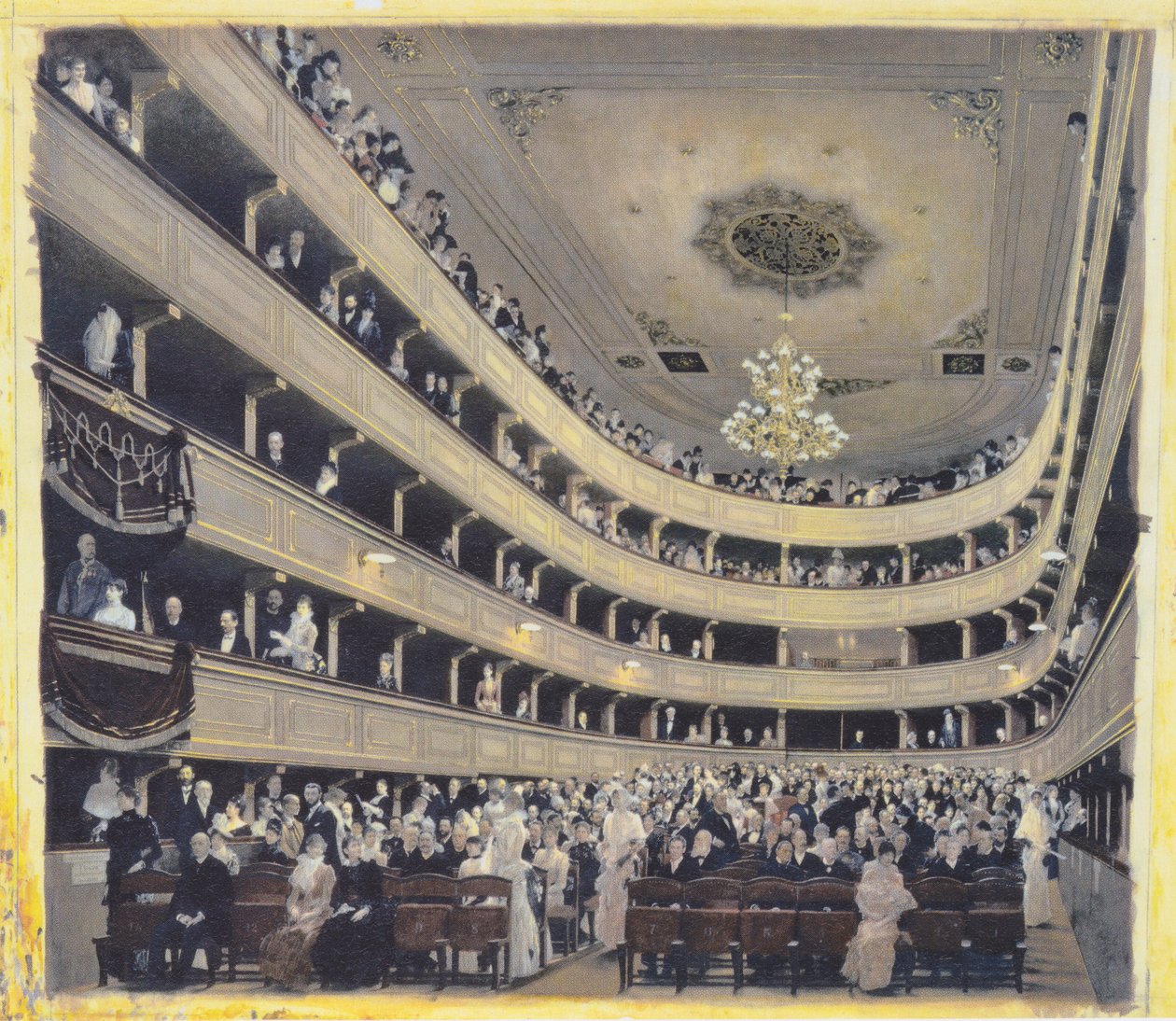 Salle de spectacle dans l
