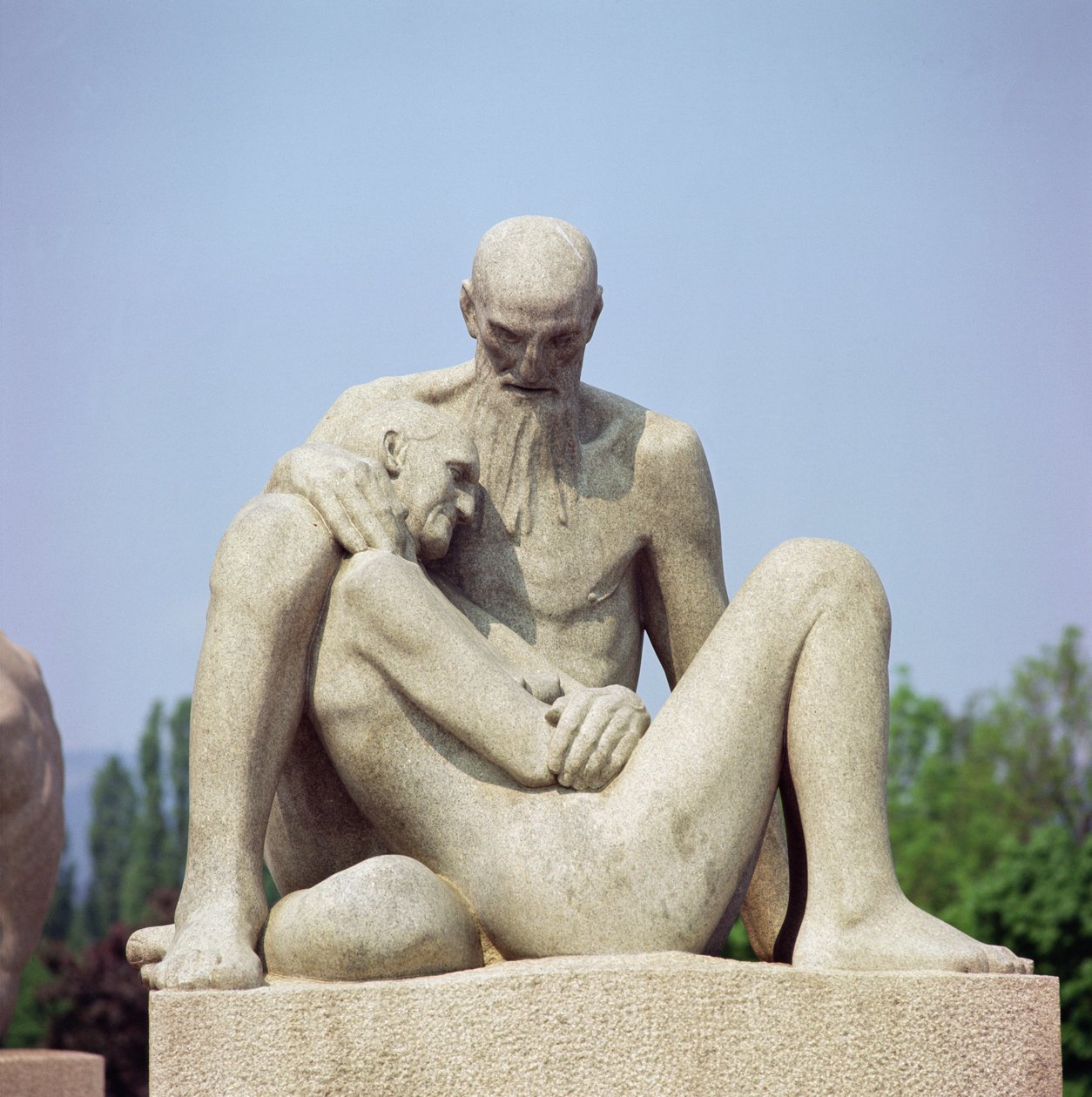 Vieillesse (granite) - Gustav Vigeland