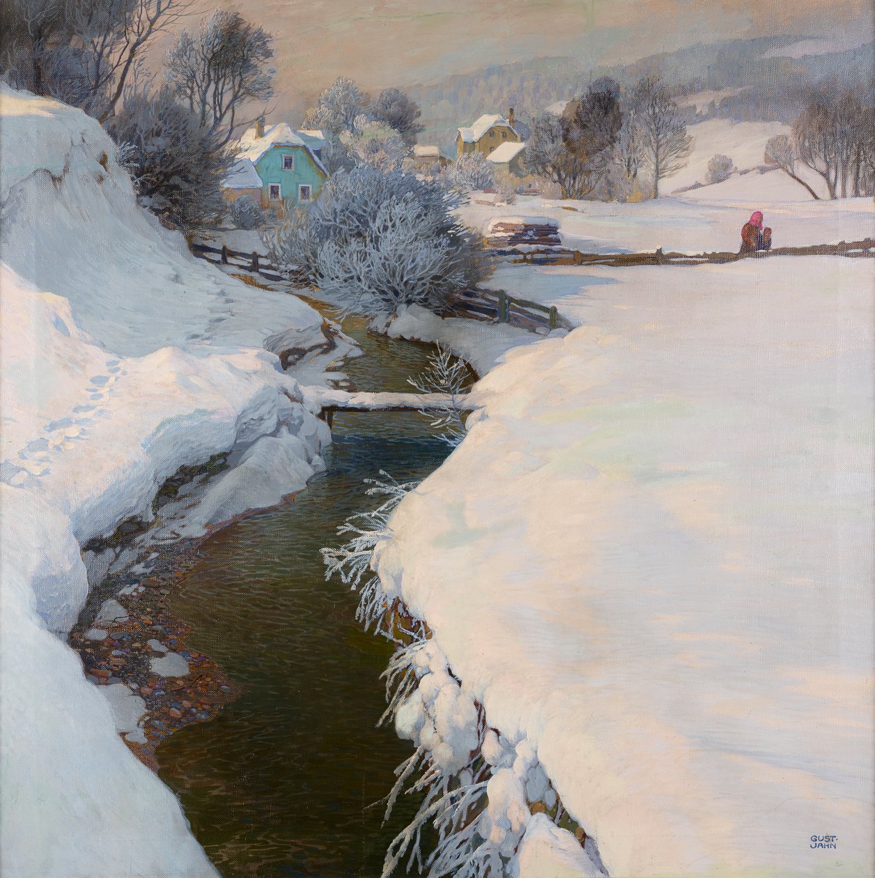 Hiver - Gustav Jahn