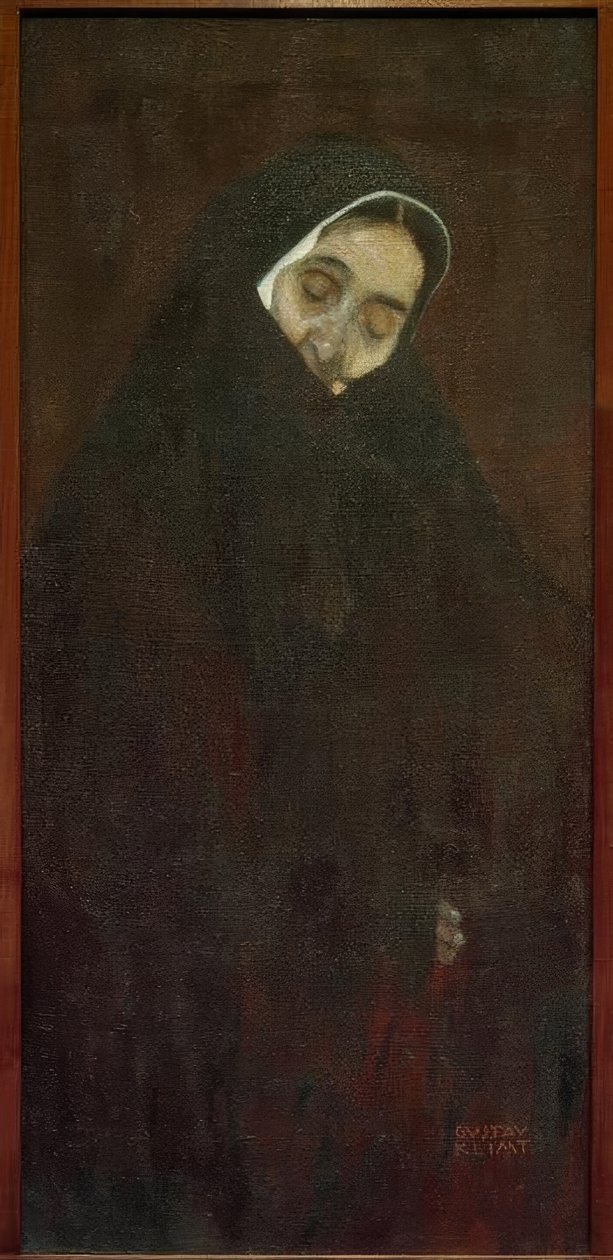 Vieille femme - Gustav Klimt