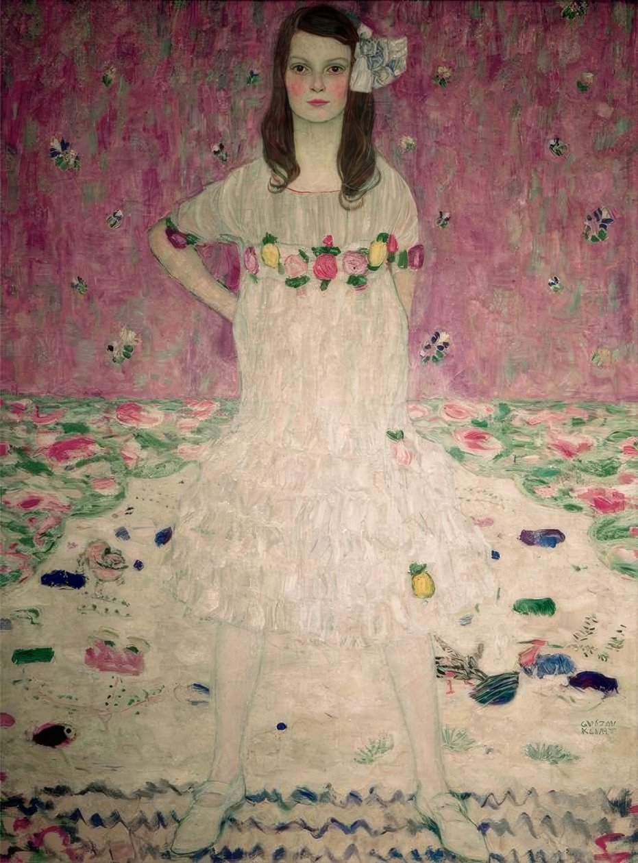 Portrait de Mäda Primavesi - Gustav Klimt