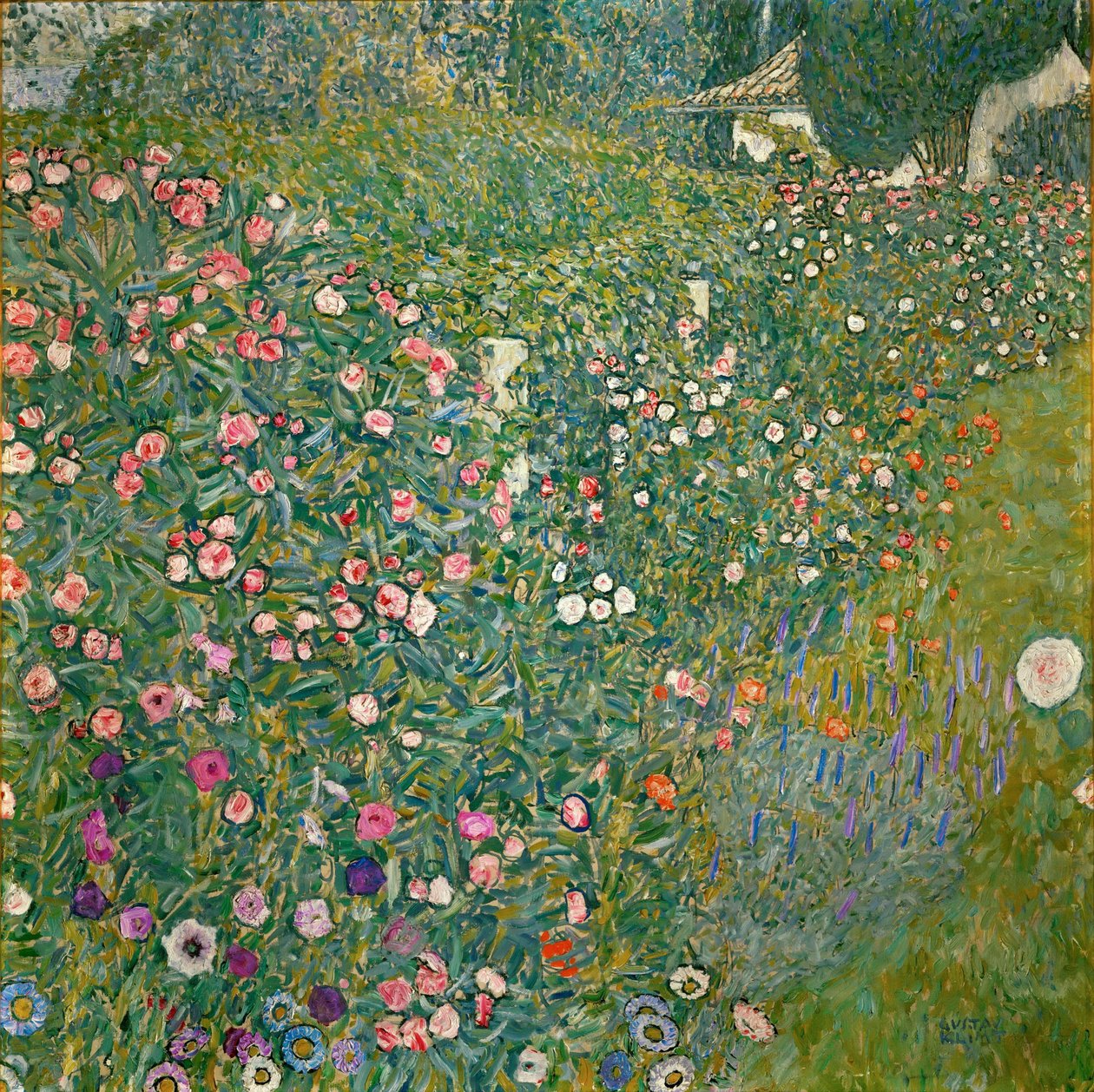 Paysage horticole italien - Gustav Klimt