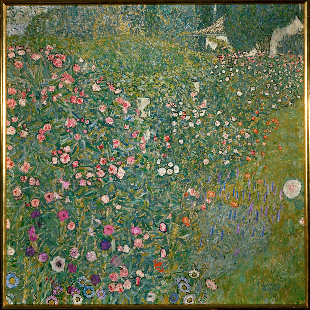 Paysage de jardin à l