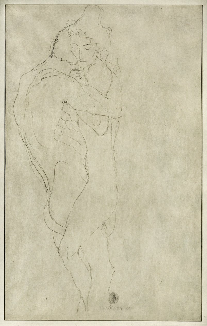 Amoureux - Gustav Klimt