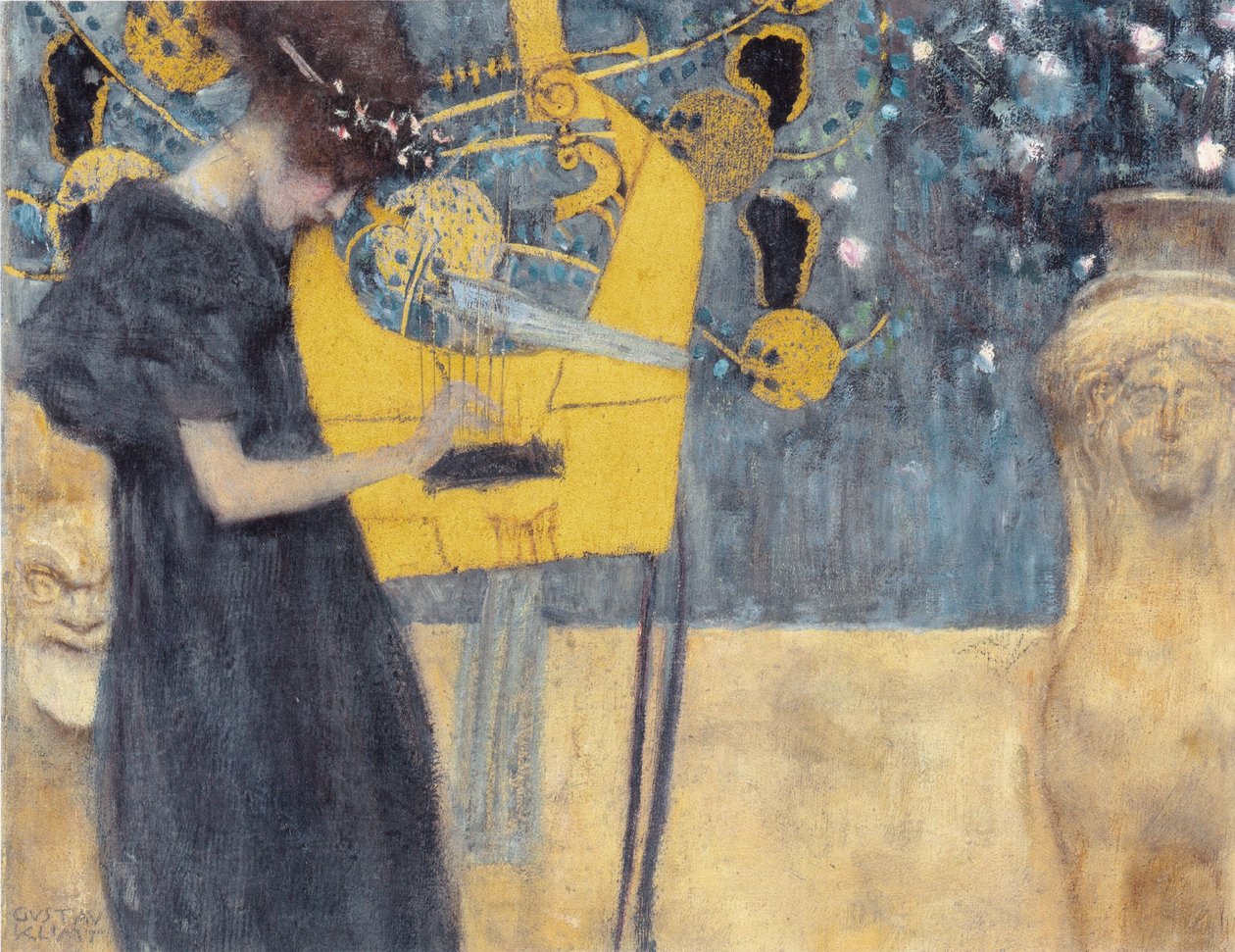 Musique I, 1895 - Gustav Klimt
