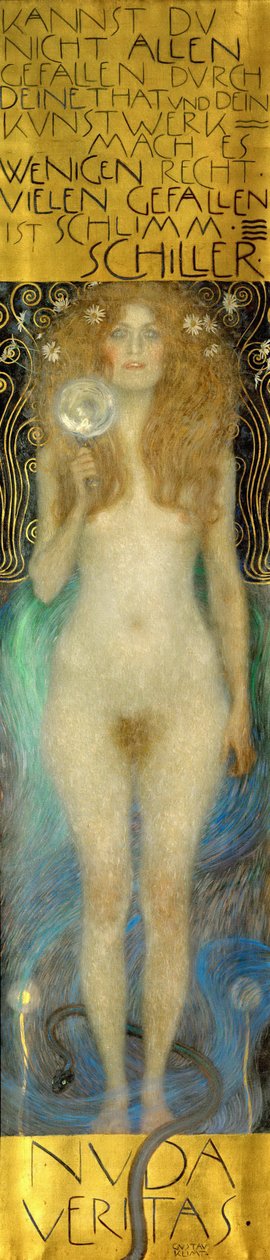 Nuda Veritas, 1899 - Gustav Klimt