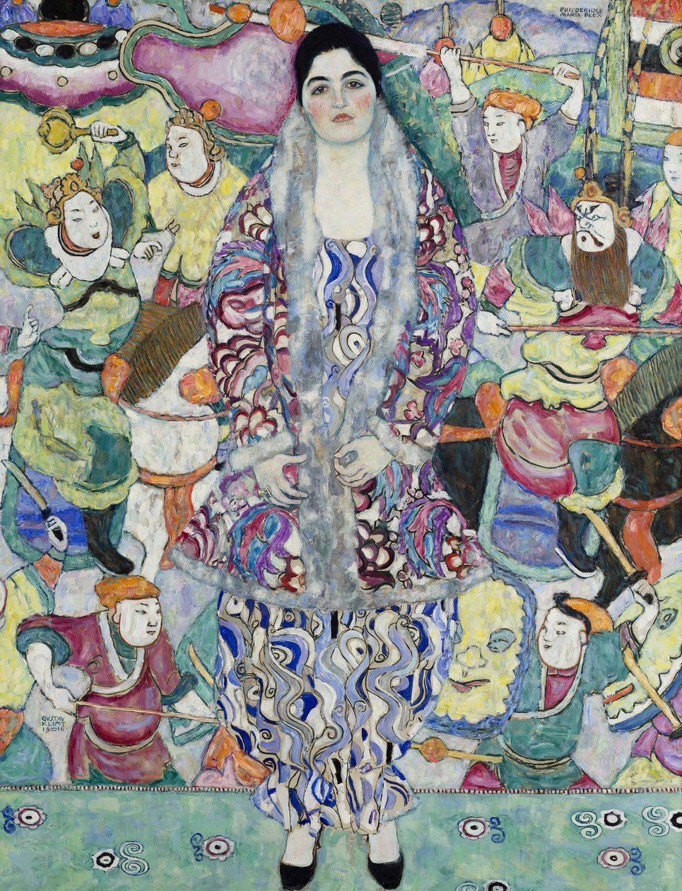 Portrait de Frederika Maria Beer - Gustav Klimt