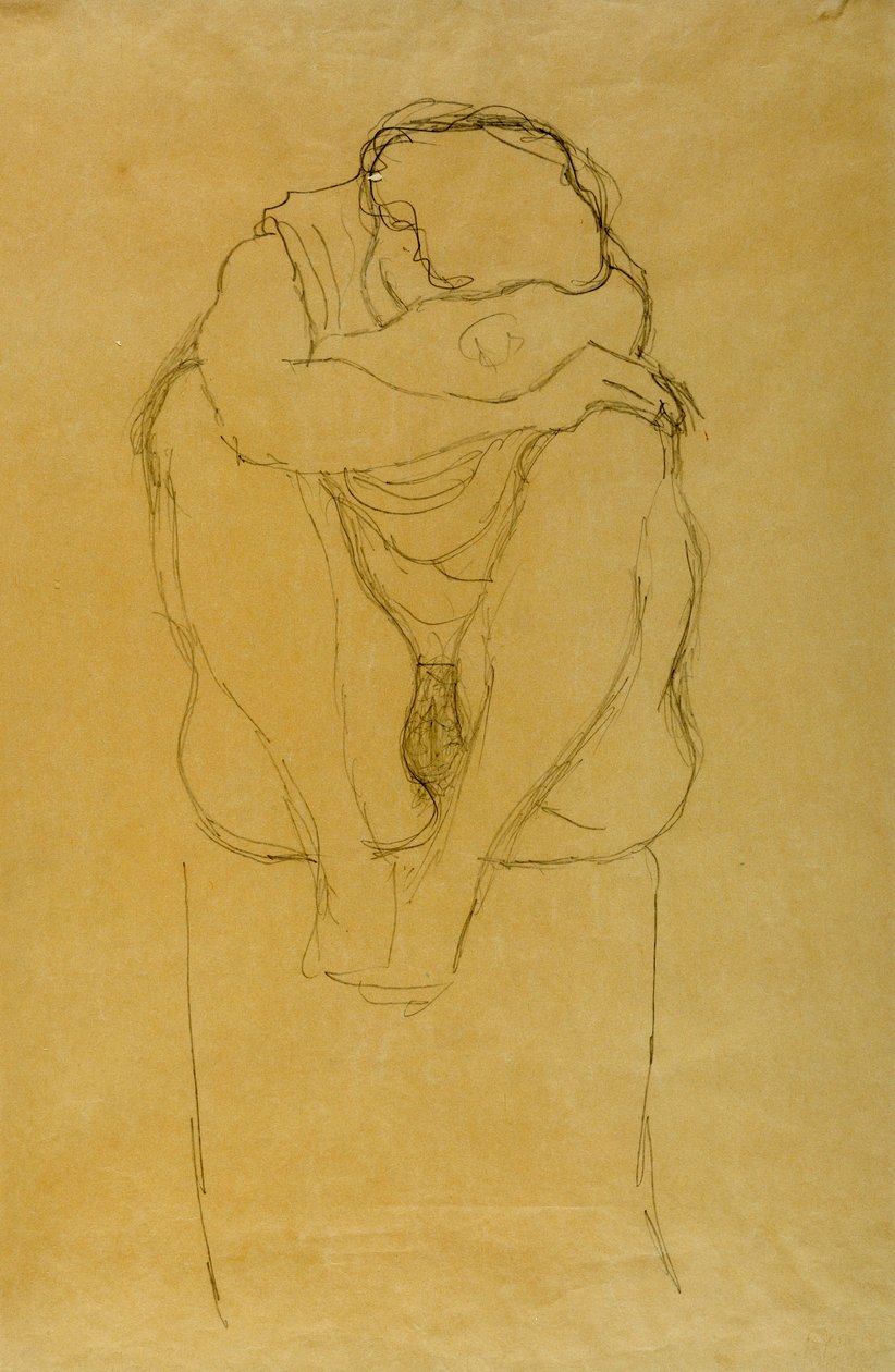 Femme assise - Gustav Klimt