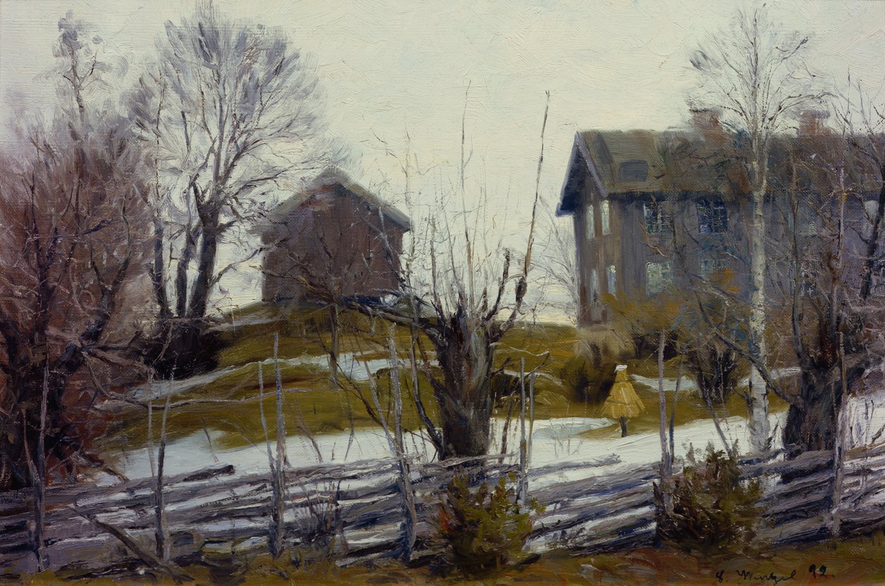Dégel de printemps - Gustav Wentzel