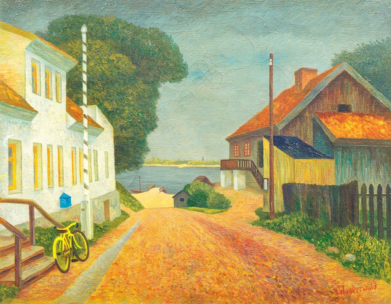 Bureau de douane à Memel - Gustav Wunderwald