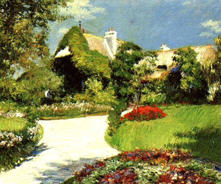 Chaumière à Trouville - Gustave Caillebotte