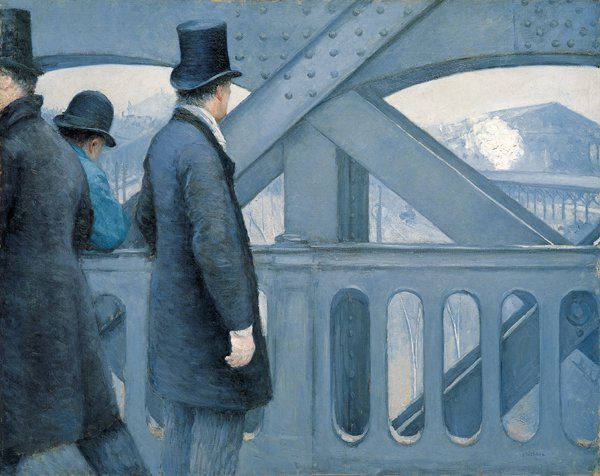 Sur le Pont de l’Europe - Gustave Caillebotte