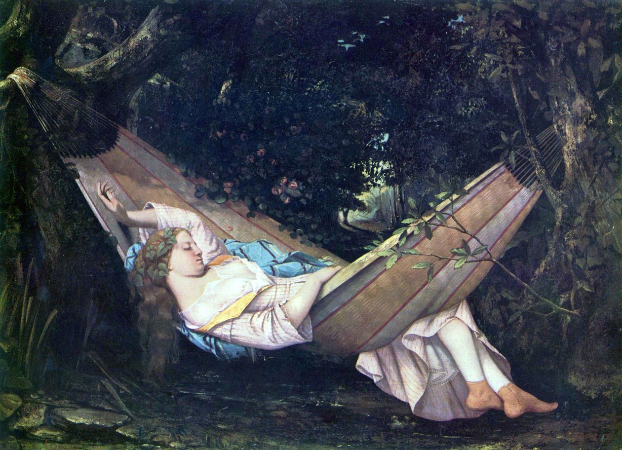 Le Hamac - Gustave Courbet