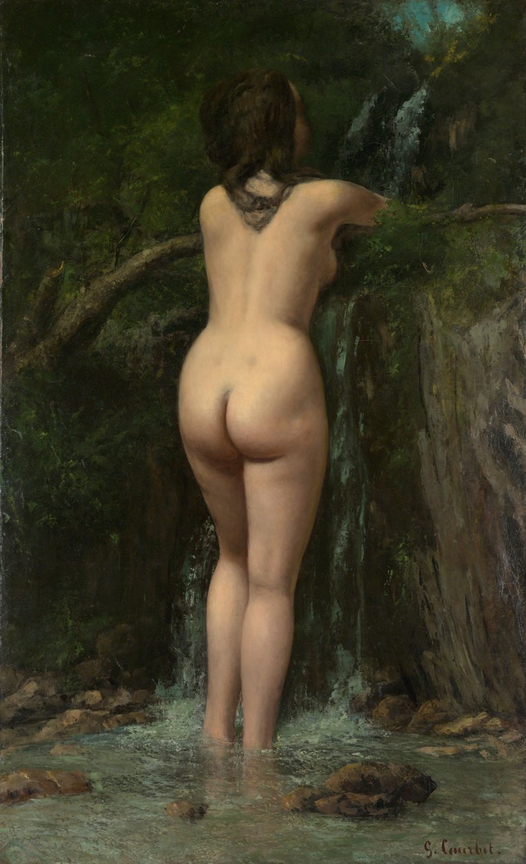 La Fontaine - Gustave Courbet