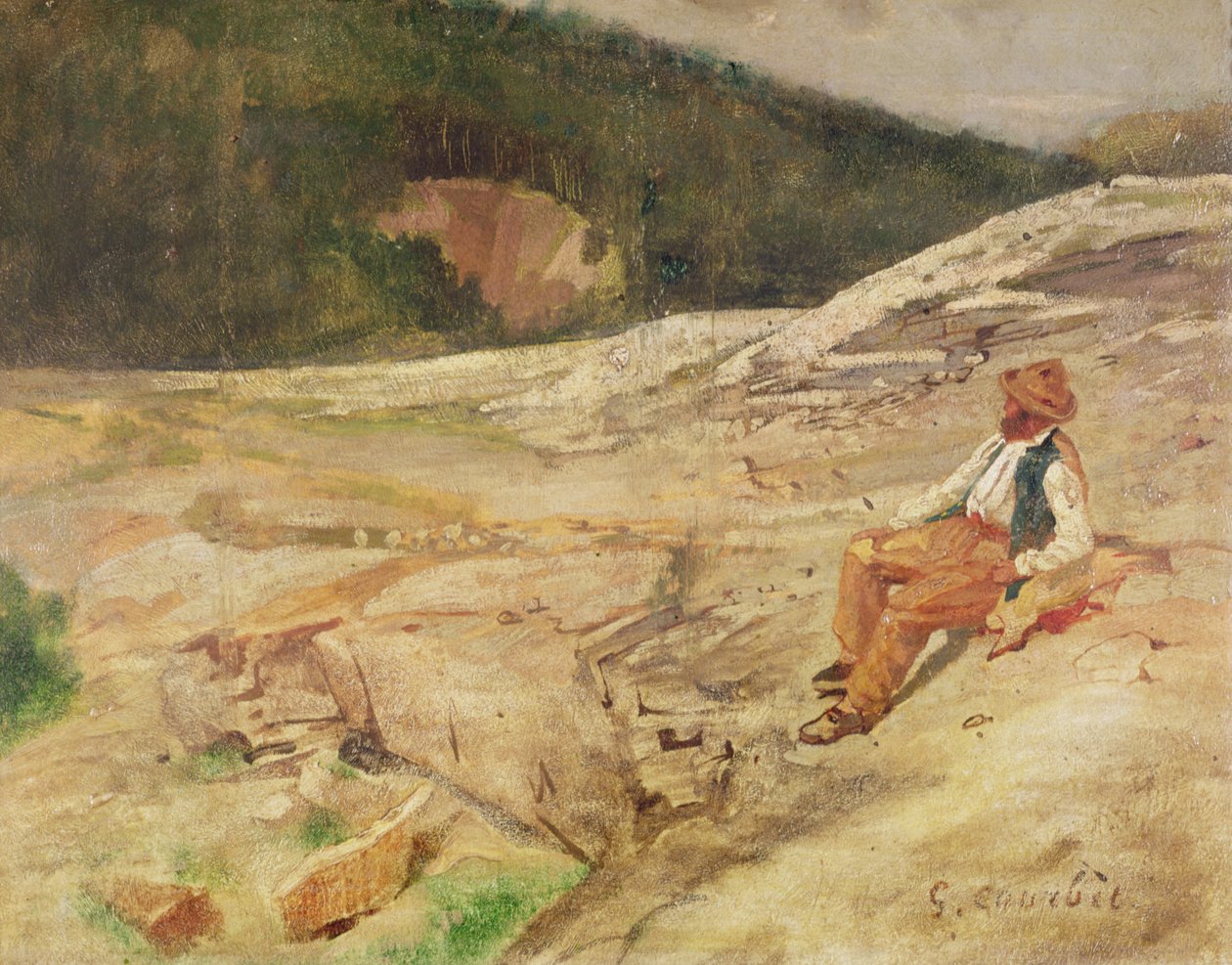 Paysage - Gustave Courbet