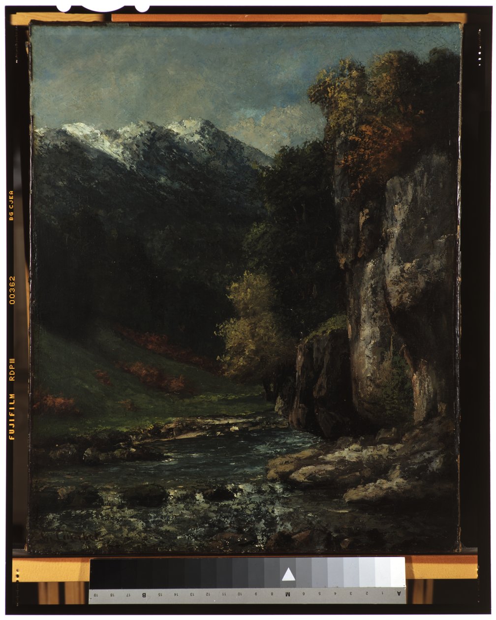 Paysage, vers 1874-77 - Gustave Courbet