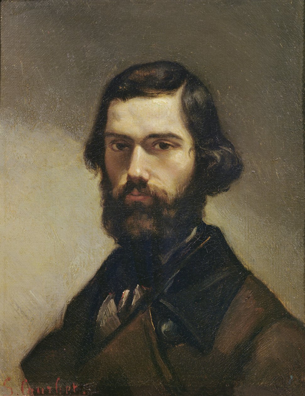 Portrait de Jules Vallès (1832-85) vers 1861 - Gustave Courbet