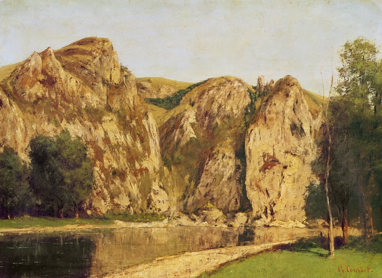 La Meuse, Freyr, c.1856 - Gustave Courbet