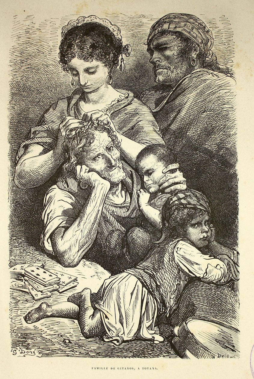 Famille de gitans à Totana - Gustave Dore