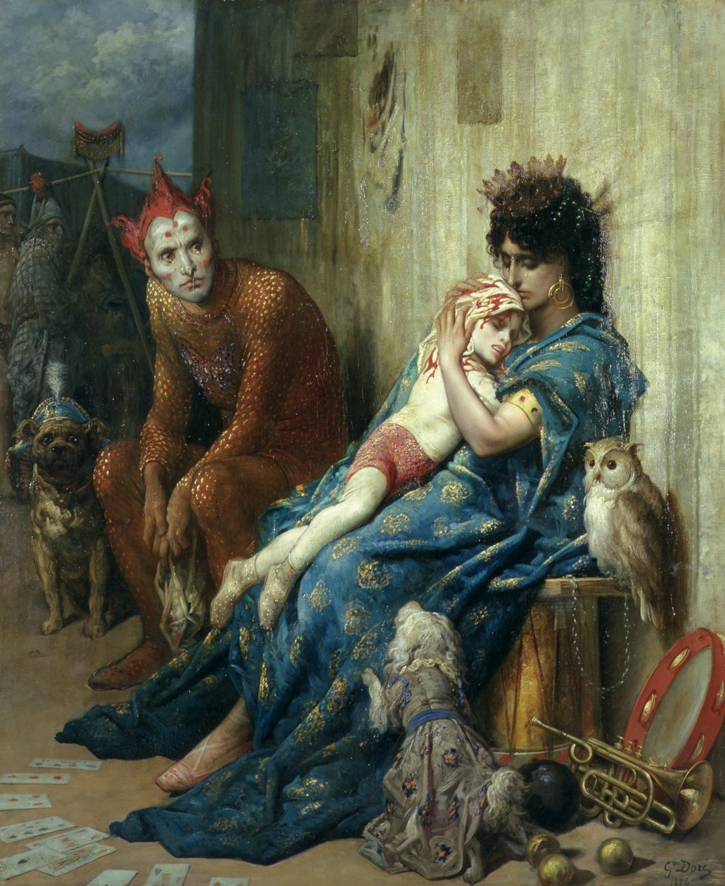 Les Saltimbanques - Gustave Dore