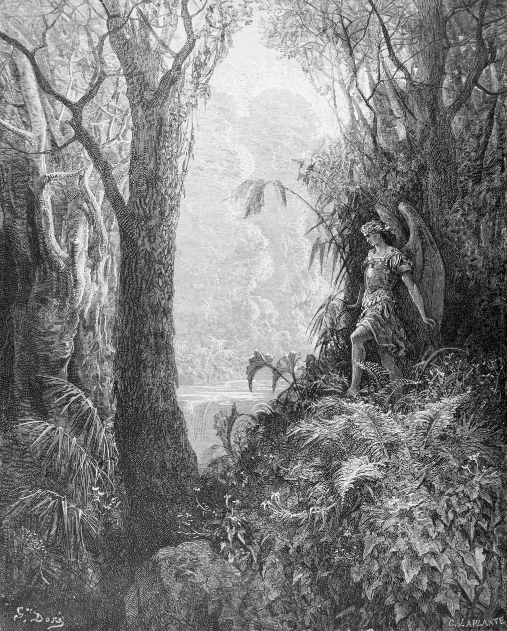 Satan au paradis, du Livre IV de 
