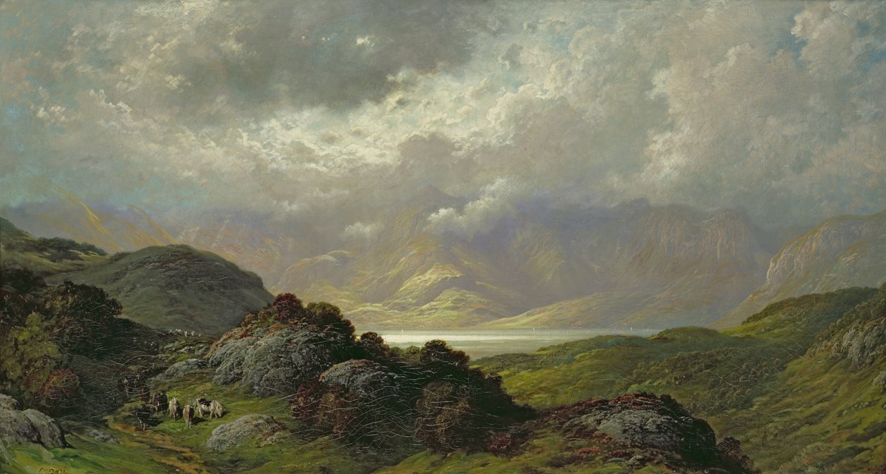 Paysage écossais - Gustave Dore