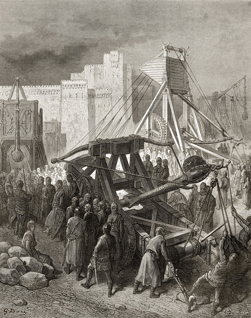 Les Machines de Guerre des Croisés, illustration de 