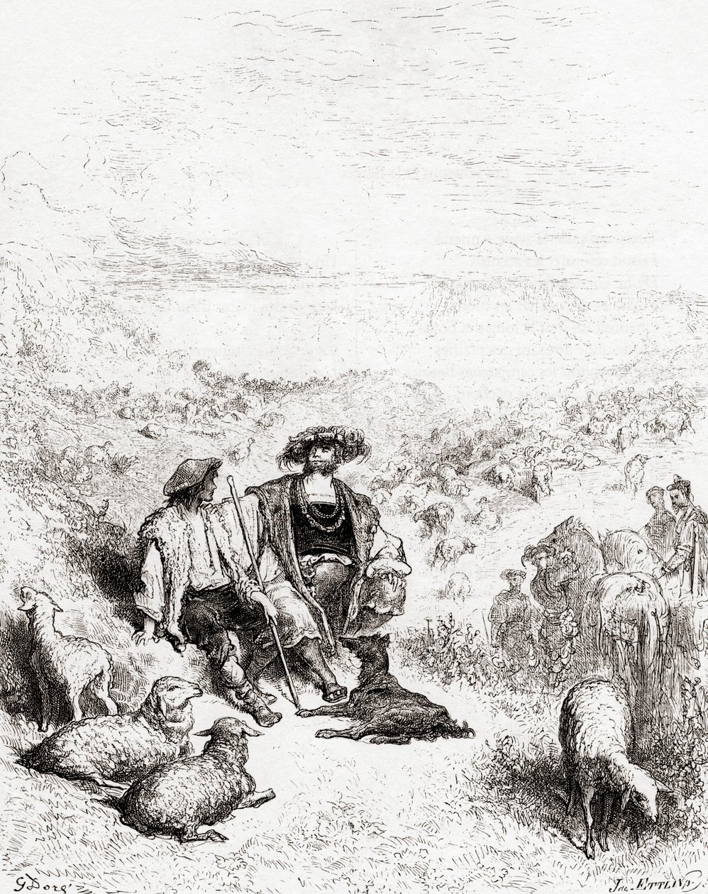 Le Berger et le Roi, tiré d