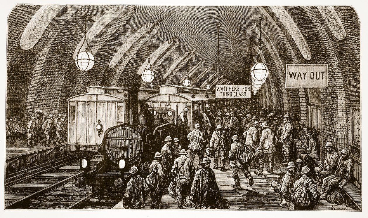 Le train des ouvriers, de 
