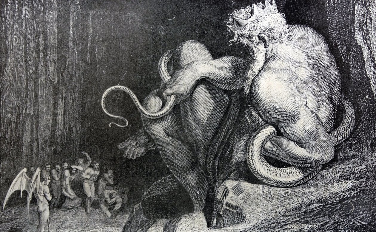 Là se tient Minos, 1862 - Gustave Dore