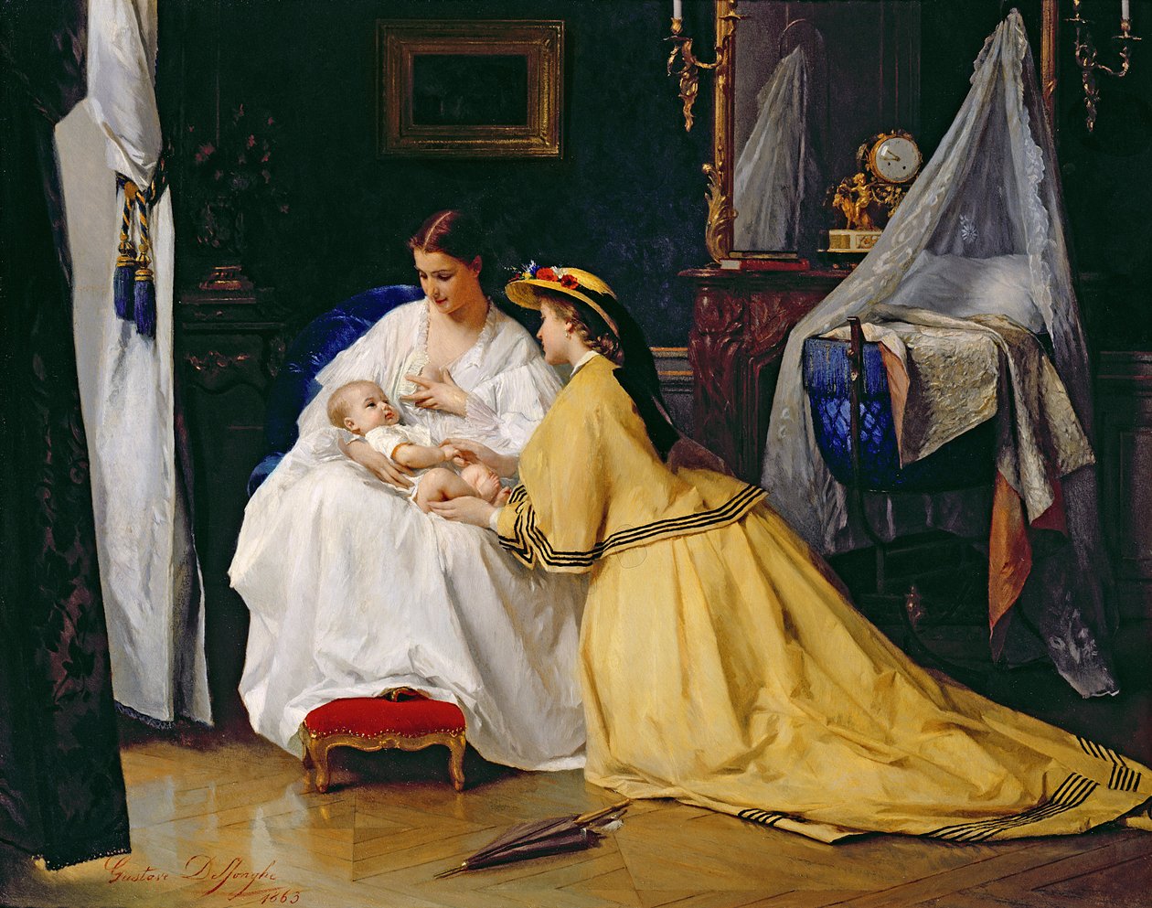 Premier-né - Gustave Léonard de Jonghe