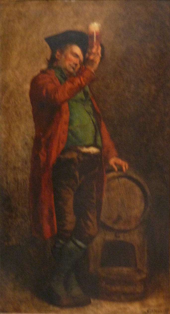 Le Buveur - Gustave Brion