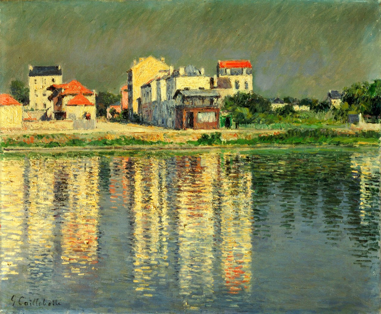 Rives de la Seine à Argenteuil, 1889 - Gustave Caillebotte