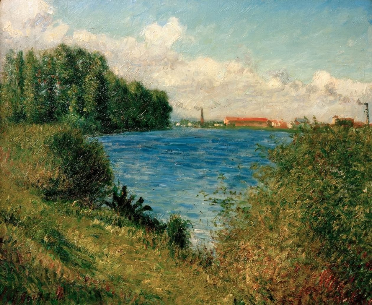 La Seine à Argenteuil - Gustave Caillebotte
