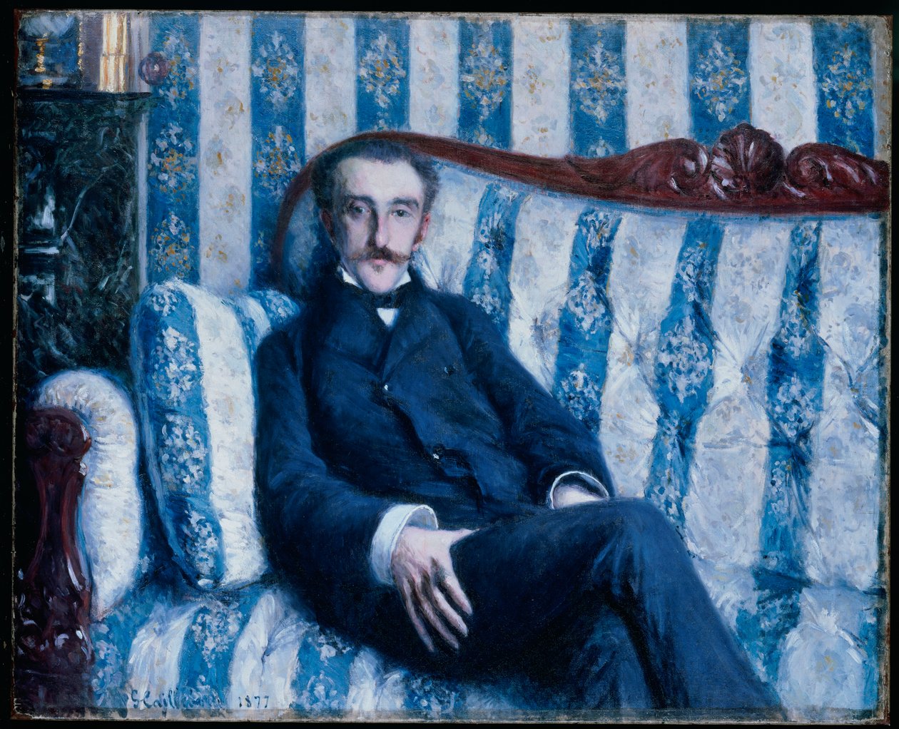Portrait de Monsieur R., 1877 - Gustave Caillebotte