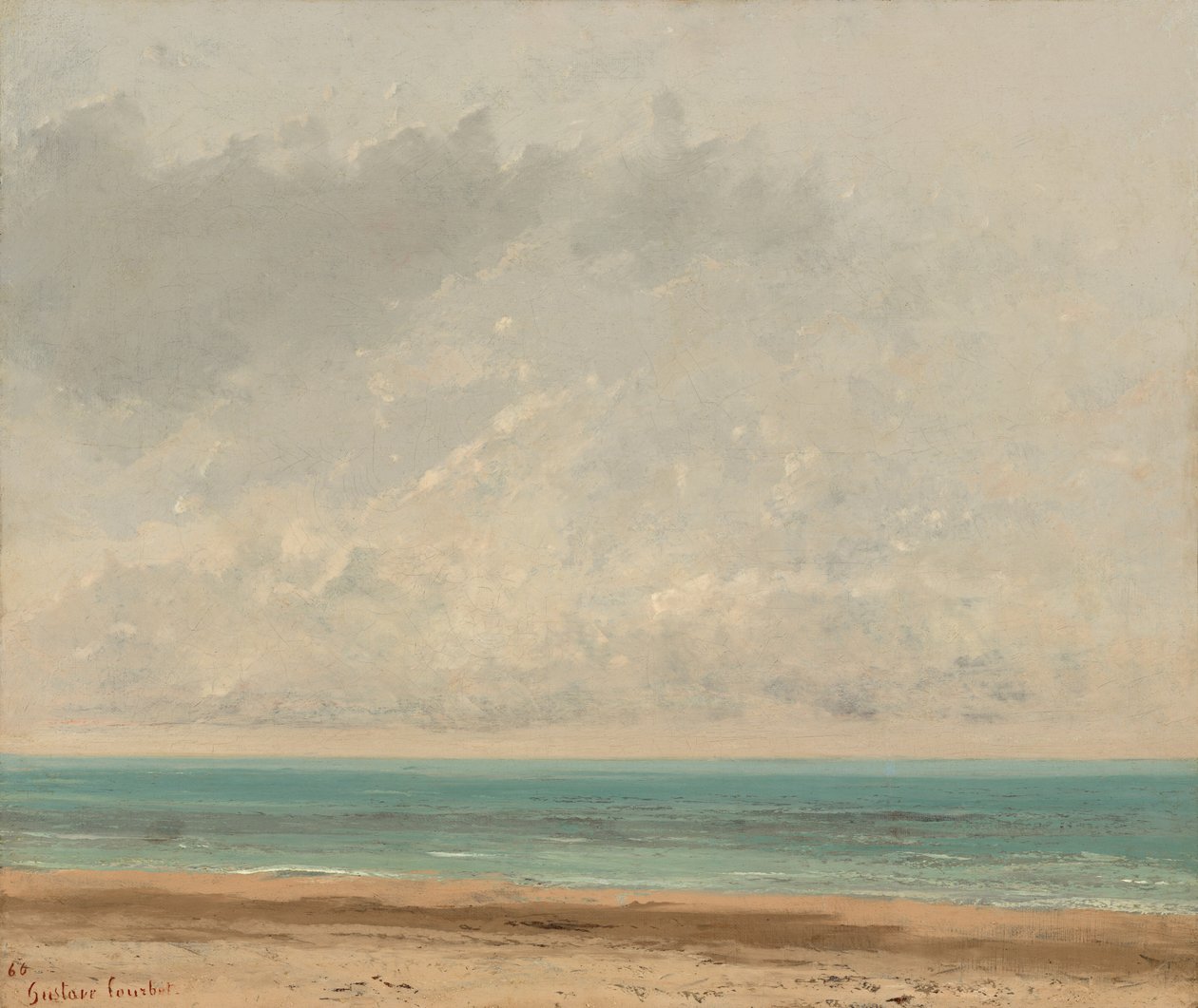 Mer calme - Gustave Courbet