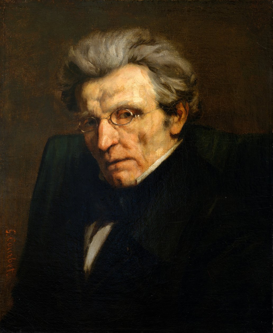 Charles Suisse, 1861 - Gustave Courbet