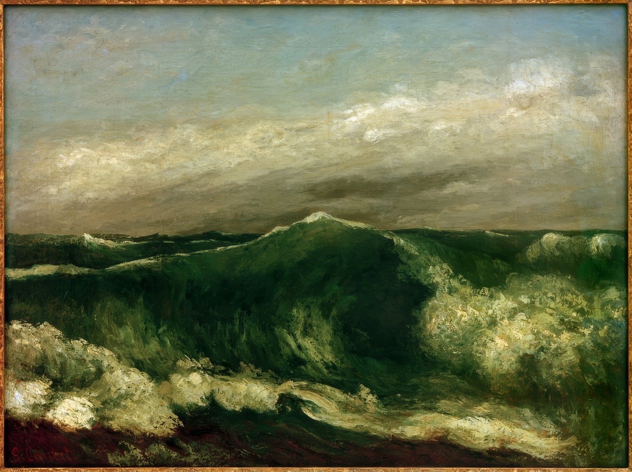 La Vague - Gustave Courbet