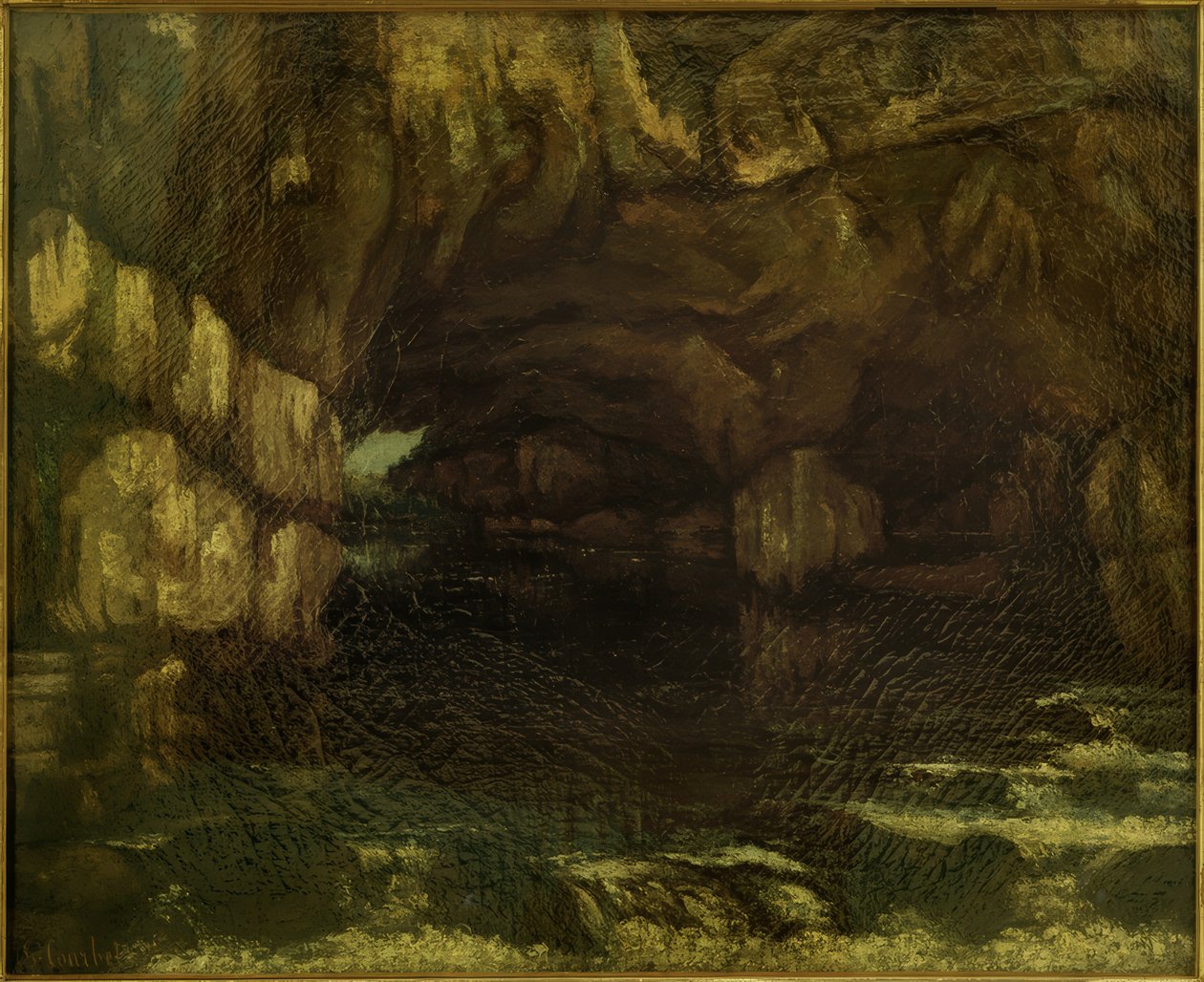 La source de la Loue - Gustave Courbet