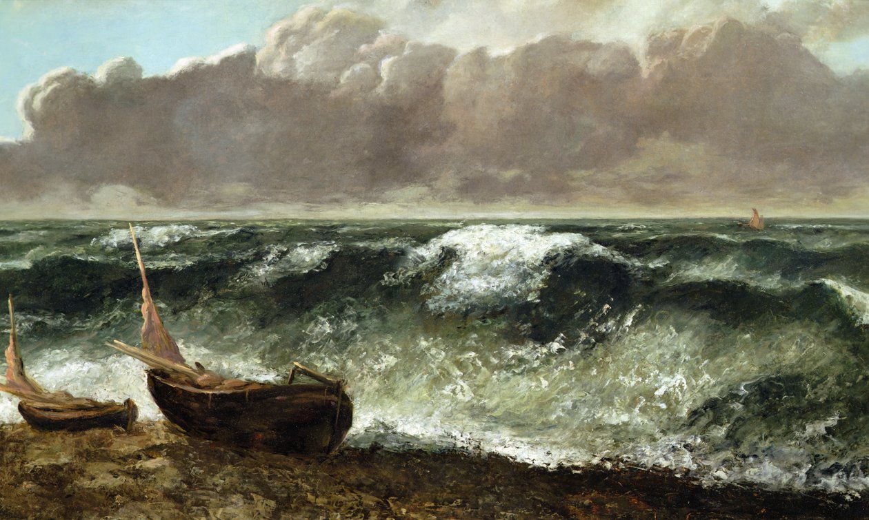 Le Vague, c.1869/70 - Gustave Courbet