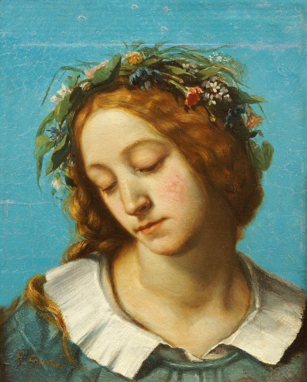 Ophélie, 1842 - Gustave Courbet