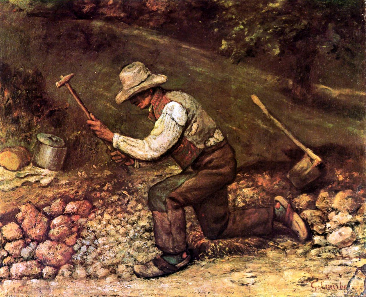 Tailleur de pierre - Gustave Courbet