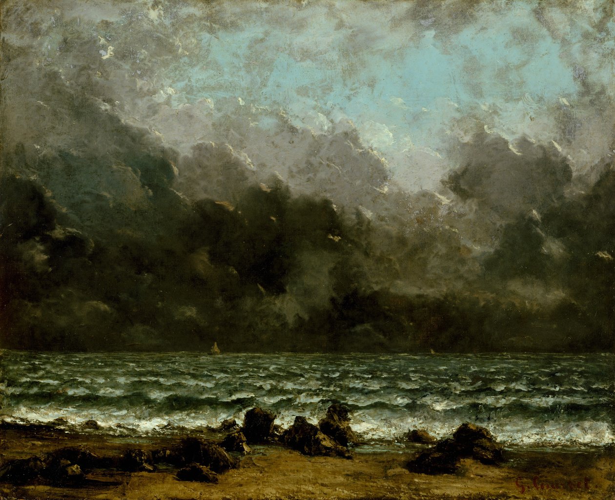 La mer - Gustave Courbet