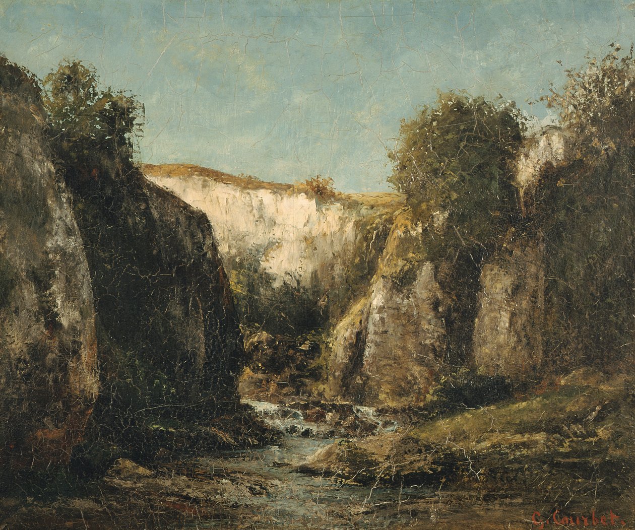 La source du Doubs, 1871 - Gustave Courbet