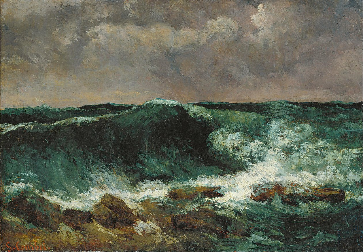 La Vague - Gustave Courbet