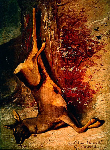 Le Chevreuil, 1876 - Gustave Courbet